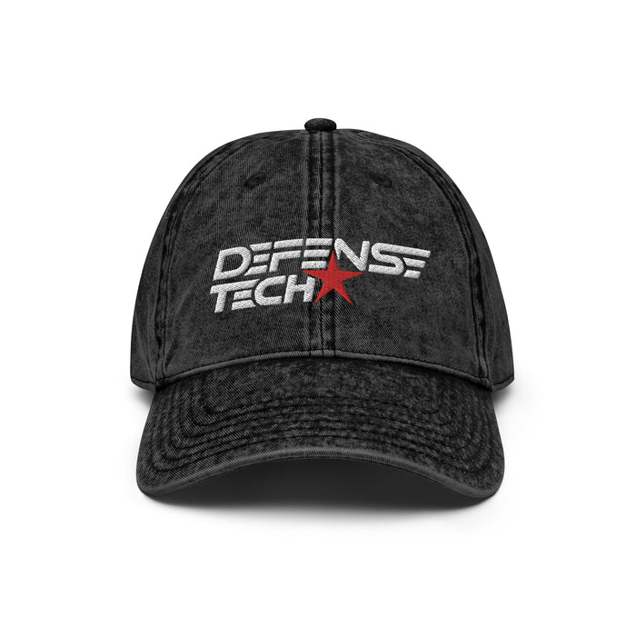 DefenseTech Vintage Cotton Twill Cap