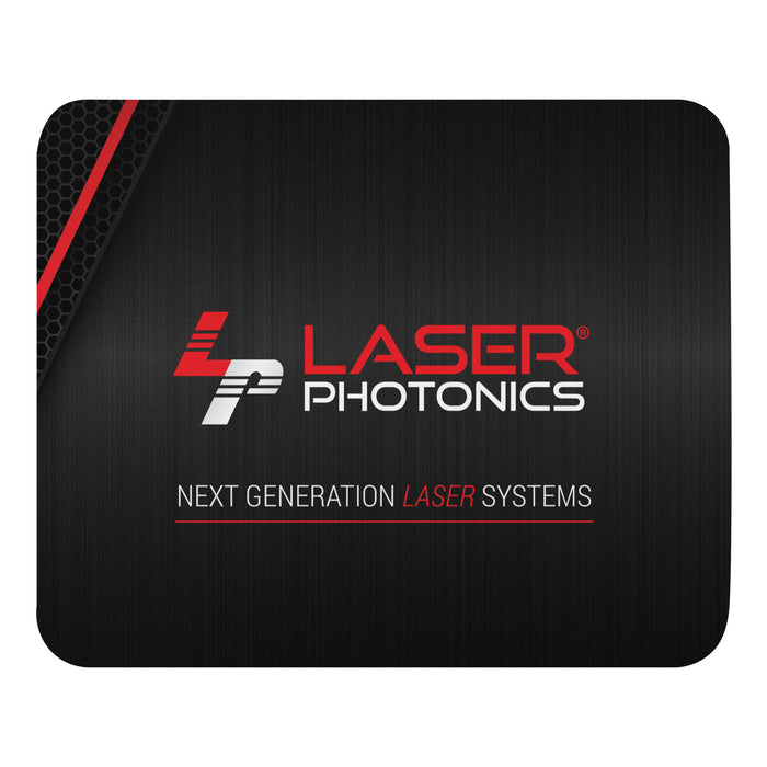 Laser Photonics Black Mouse Pad