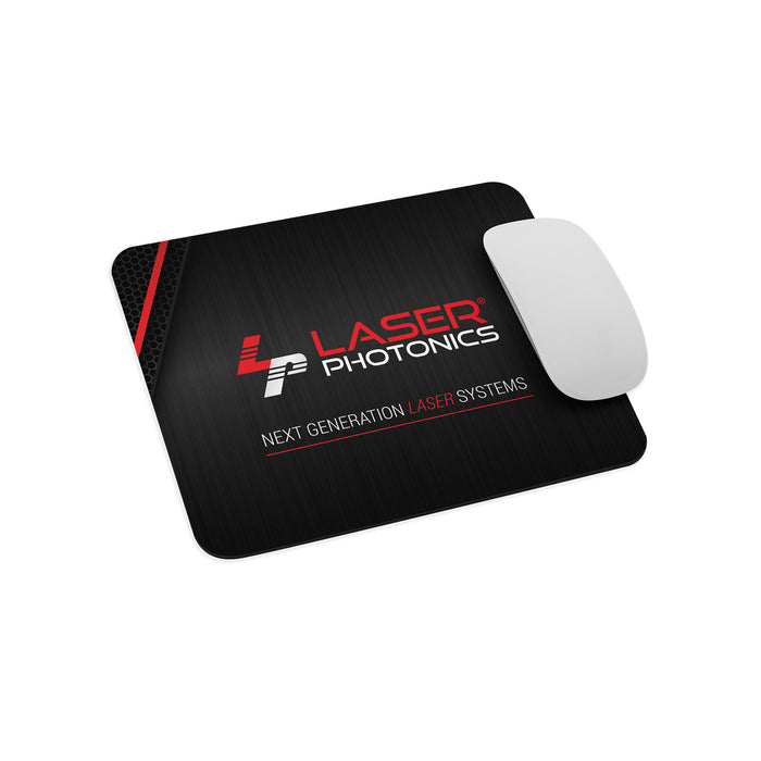 Laser Photonics Black Mouse Pad